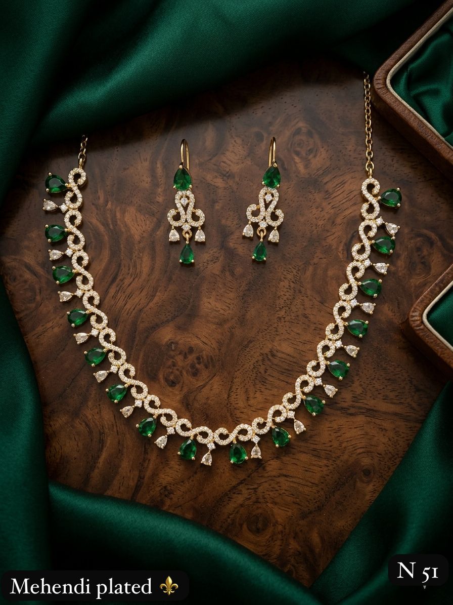 Green white