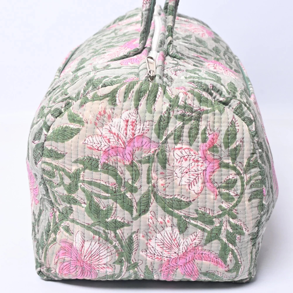 Green & Pink Floral