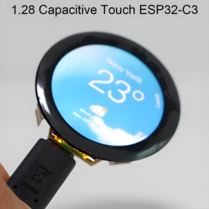 Display LCD da 1.28 pollici rotondi 240x240 moduli SPI & MCU 12/15/25 Pin Touchscreen capacitivo opzionale per Arduino ESP32 STM32