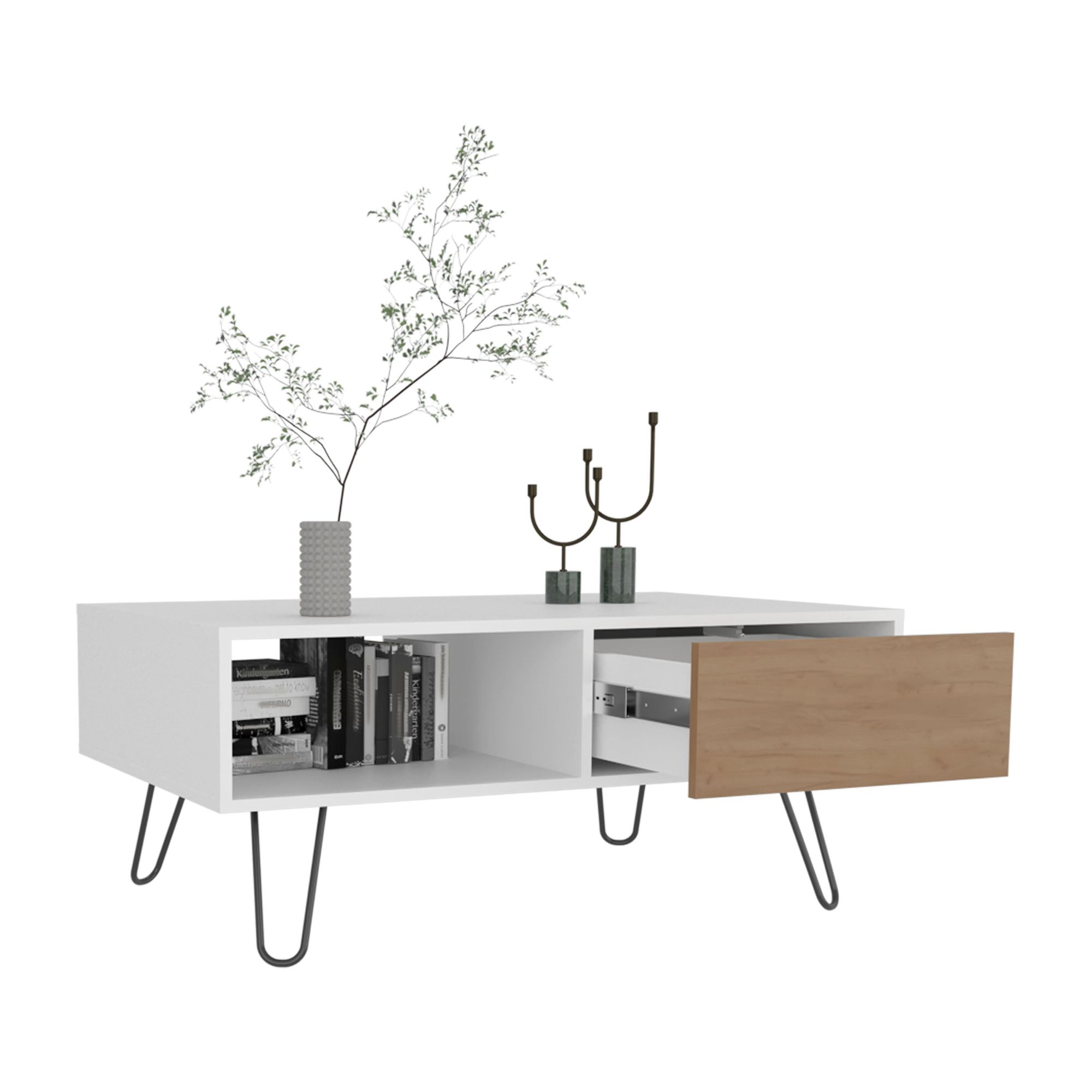 White / Natural Oak1