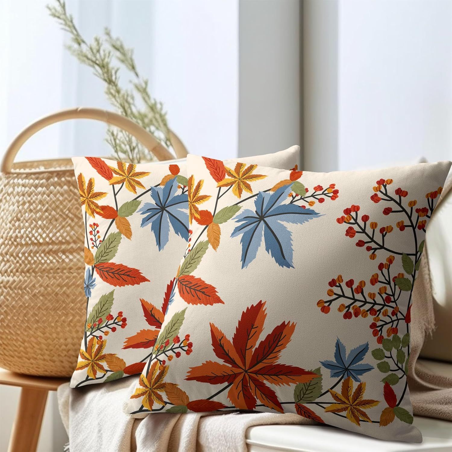 Couleur des feuilles d'érable en automne