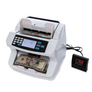 Huaen-Máquina contadora de dinero, contador de billetes, máquina contadora de efectivo, con detección IR/UV/MG - Product Image 1