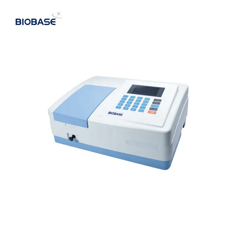 BIOBASE Factory Spectrometer GLP Self-check Function 320-1100nm DNA/Protein Test UV Vis Visible Spectrophotometer BK-V1800PC