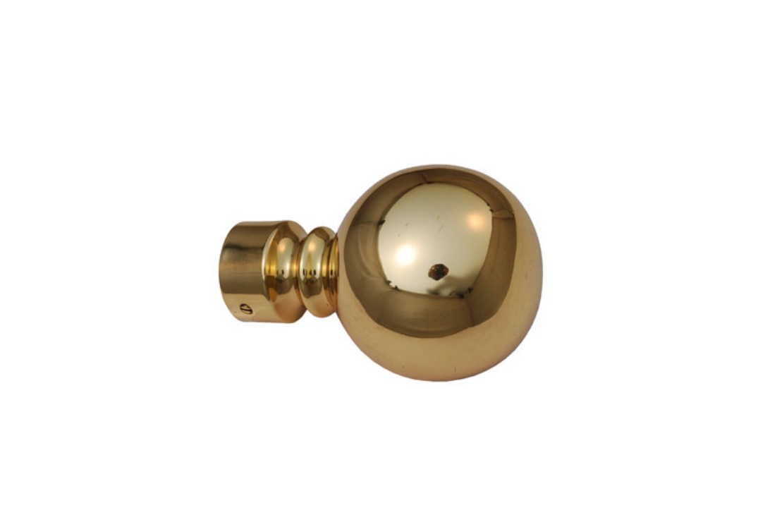 Embout rond en laiton