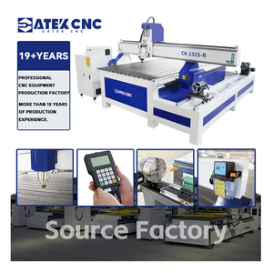 4*8 <strong>CNC</strong> Wood <strong>Router</strong> <strong>Machine</strong> with Rotary Fourth Axis for 3D Parts with DSP <strong>Control</strong> System Saving Processing Time Factory for Sale - Product Image 1