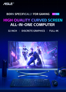 Computadora de escritorio para juegos con pantalla curva todo en uno de 32 pulgadas, procesador I7 I5 I3, computadora todo en uno personalizable de 12ª generación - Product Image 5
