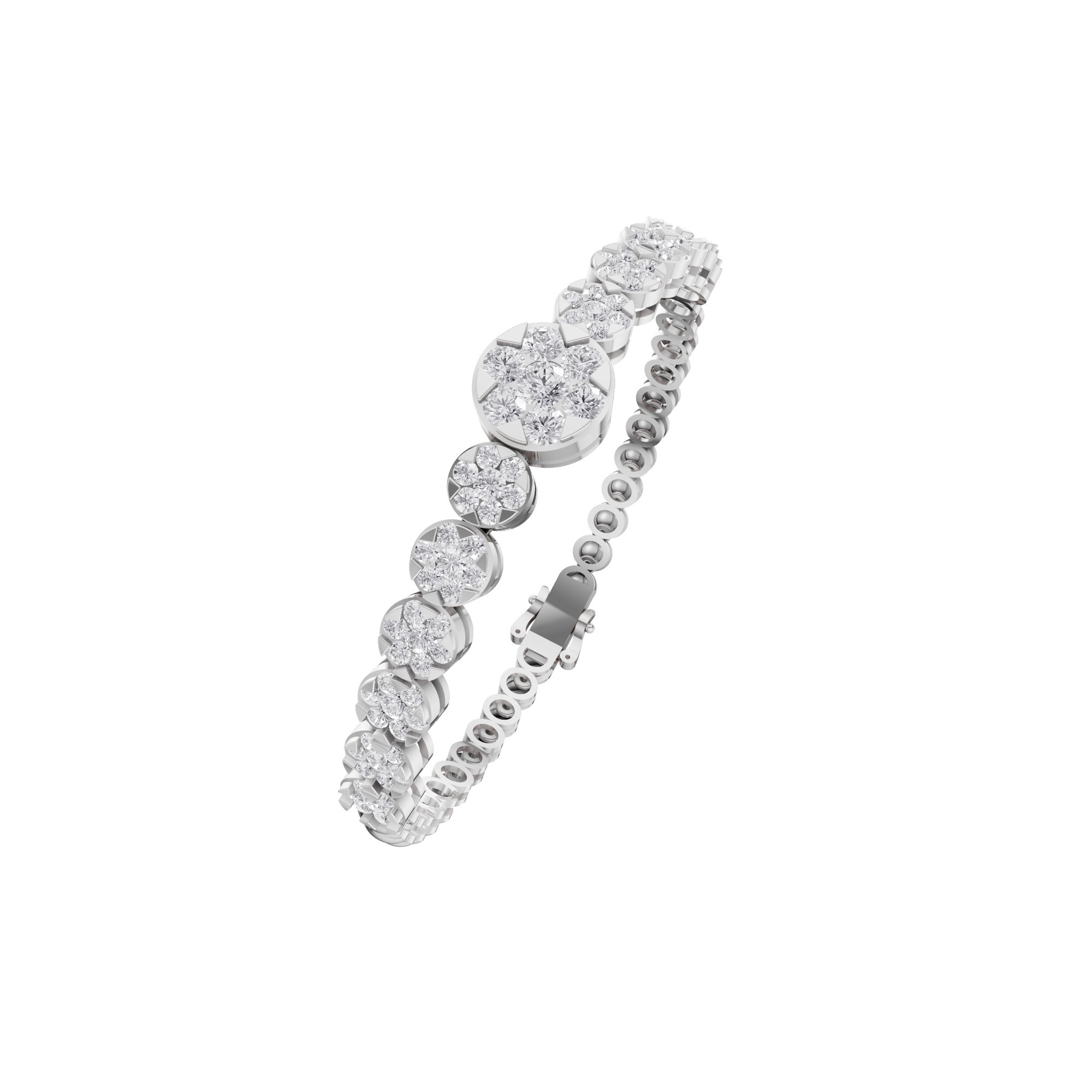 Or blanc 9K
