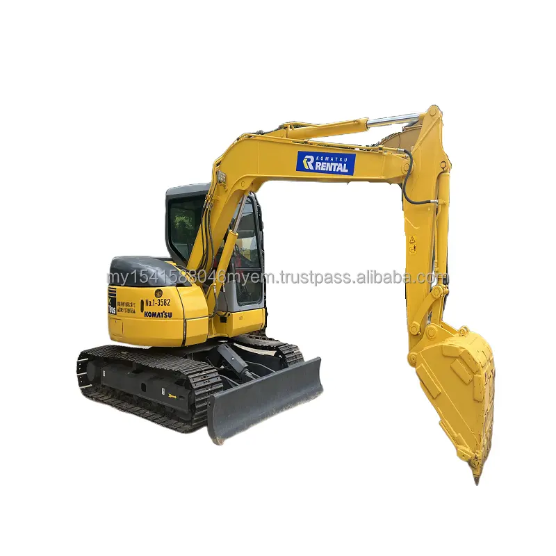 Piccola attrezzatura movimento terra utilizzata Komatsu PC78 escavatore PC78US-6 PC78US-6NO