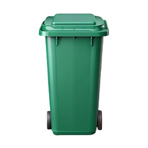 Ağır hizmet tipi 240 için tekerlekli çöp kutusu litre HDPE açık çöp öğütücüsü - Product Image 6