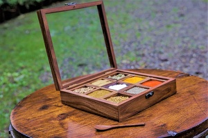 <span class=keywords><strong>King</strong></span> Quốc Tế Bằng Gỗ Thiết Kế Mới NHAND Thủ Công Mỹ Nghệ Hộp Gia Vị/Công Cụ Gia Vị Cho Nhà Bếp/Sản Phẩm Gia Vị Để Sử Dụng Nhà Bếp - Product Image 2