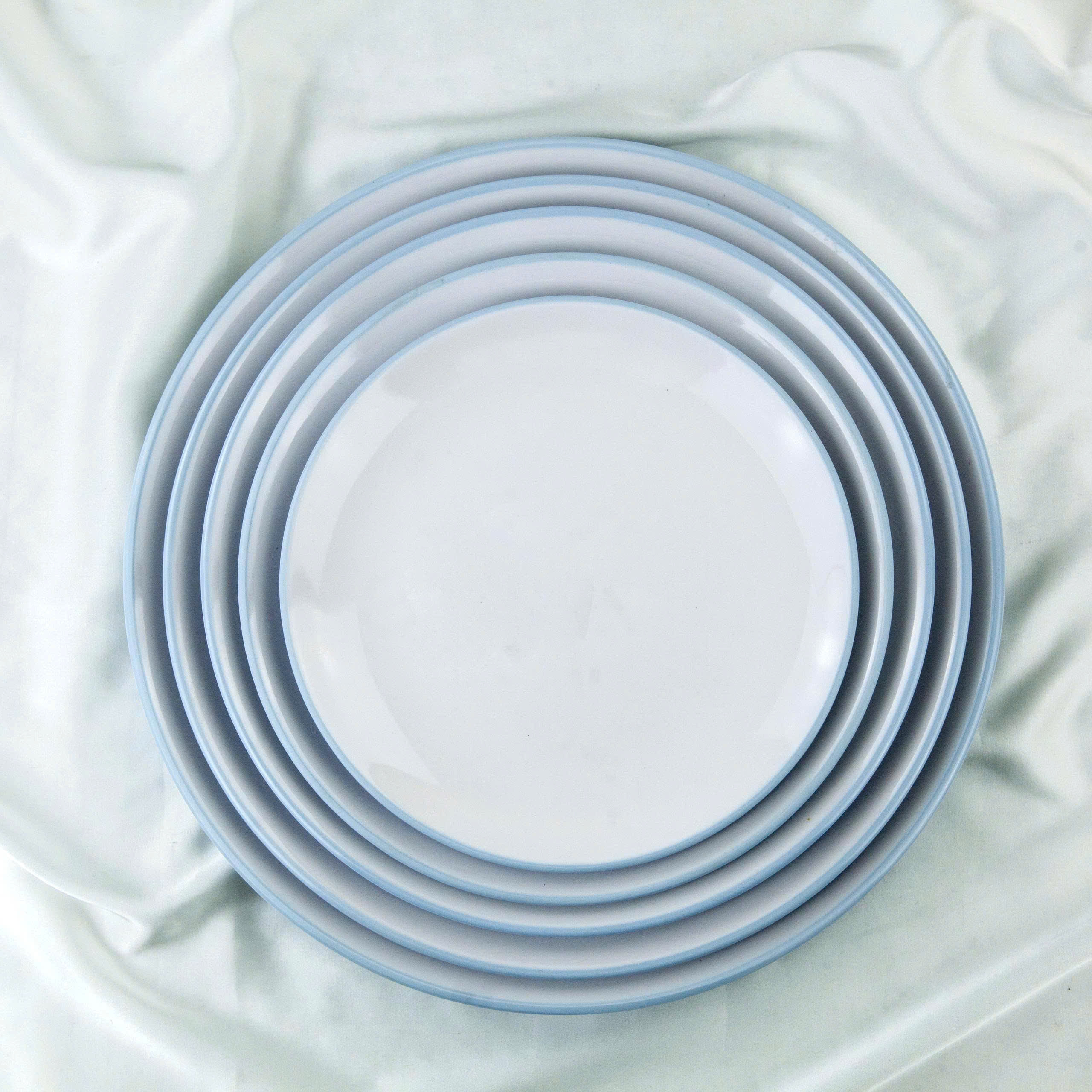 Blanc et bleu