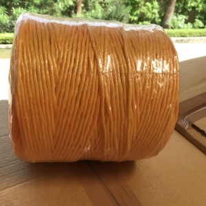 Cuerda trenzada de 3 capas de fábrica India UV 2mm blanco negro amarillo tomate PP Hay Baler String 1PLY 2PLY para cuerda de atado agrícola - Product Image 2