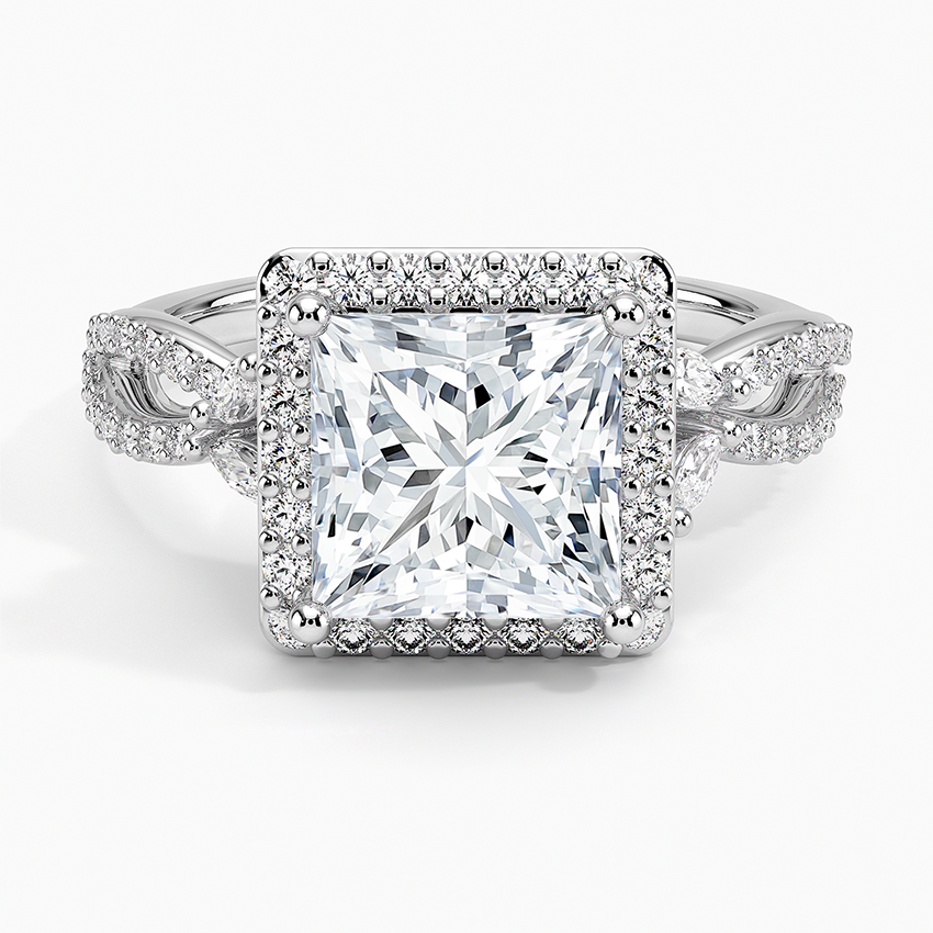 White Gold Plated