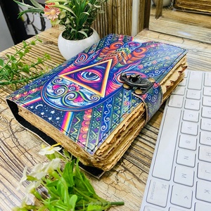 Tùy Chỉnh In Da Tạp Chí Du Lịch Máy Tính Xách Tay Cho Tình Yêu Artiest Cuốn Sách Tạp Chí Với Deckle Cạnh Giấy Cho Ghi Chú Món Quà Tốt Nhất - Product Image 4