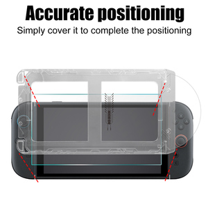 2025 Nintendoスイッチ用アップグレードANTI-GLARE & オートアライメントキットSwitch2強化ガラスフルカバレッジスイッチ2 - Product Image 2