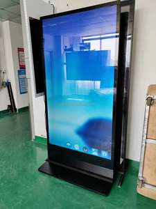 Pantalla LCD de pie de 75 pulgadas de fábrica DEDI Pantalla táctil interactiva OEM ODM para publicidad en interiores Señalización digital - Product Image 2