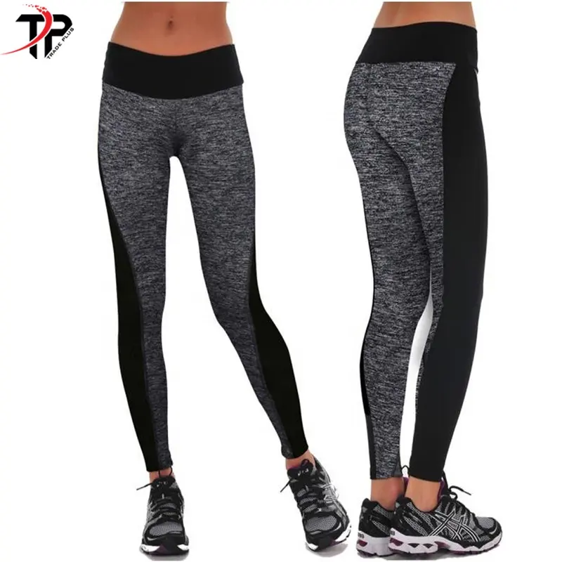 Private Label falso collant traslucido traspirante Leggings da donna color carne sport Fitness Leggings da donna Leggings a vita alta