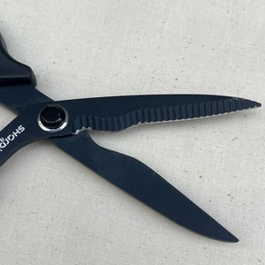 8 אינץ 'יפני תפור מספריים להב גלי עיצוב רך סגנון רך תפירה מספריים ידית חיתוך נוח - Product Image 5