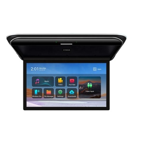XTRONS 19.5 "8核安卓汽车监视器De Coche 8K IPS内置扬声器/高清输入汽车视频液晶监视器多媒体播放器 - Product Image 1