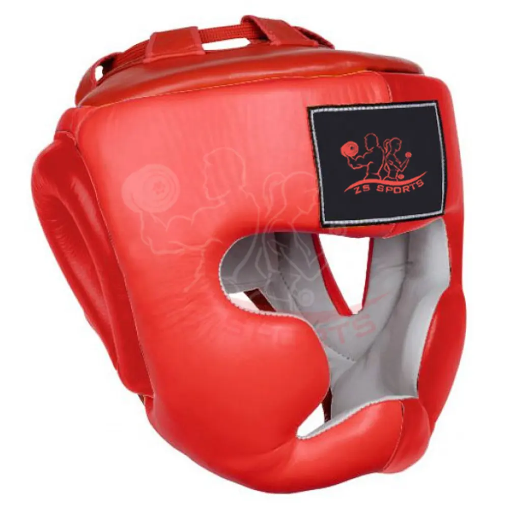 कस्टम आकार लात मुक्केबाजी सिर गार्ड एमएमए मुक्केबाजी गियर चेहरा संरक्षण सिर गार्ड में नवीनतम डिजाइन
