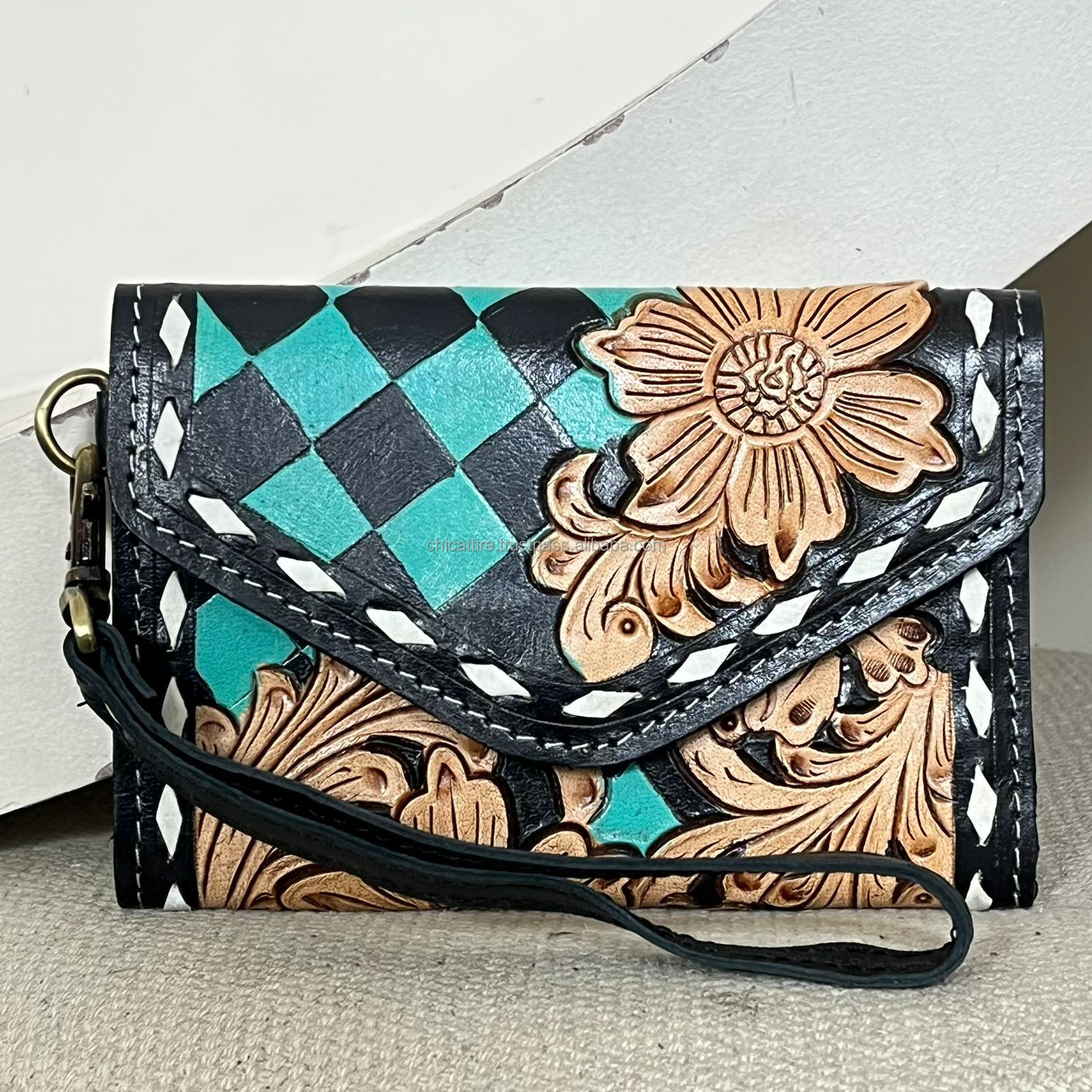 Black & Turquoise