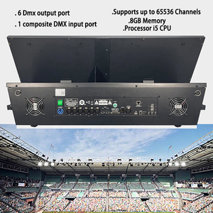 Лидер продаж, операционное устройство Linux I5 CPU DMX 512 контроллер сценического освещения для системы управления лазерным светом - Product Image 4