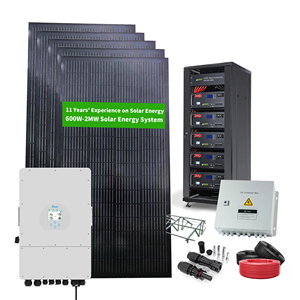 12kw LiFePO4离网太阳能系统成套价格全屋大型停车场太阳能安装系统