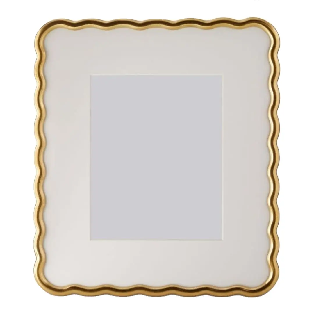 Ouro prata moldura forma quadrada vista espelho quadro para banheiro do hotel e restaurante alta qualidade latão forma quadrada quadro