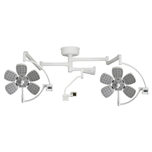 手術灯天井取り付けデュアル病院ダブルヘッド<span class=keywords><strong>LED</strong></span>手術照明壁取り付け