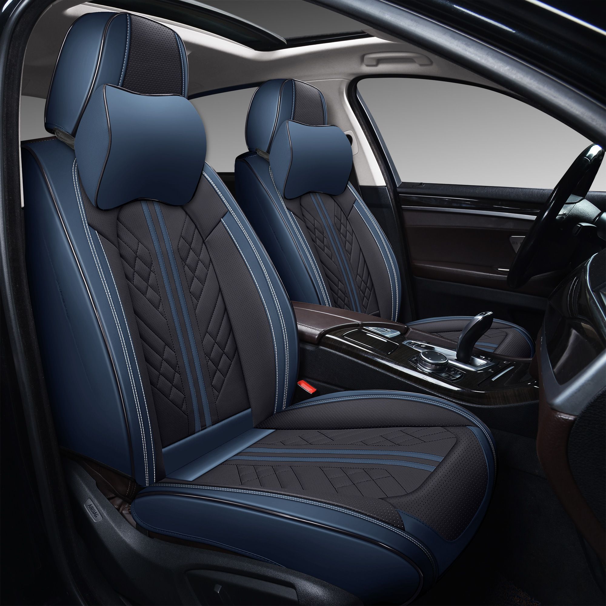 Deep Blue Black Color
