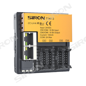 SiRON T140 ~ T141 CC-Link IE Field Basicバスモジュール三菱Q FXおよび他のシリーズPLCマスターステーションに適しています - Product Image 2