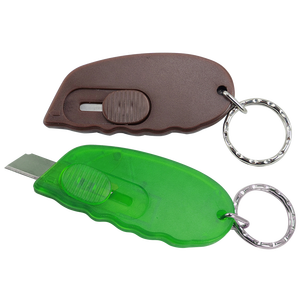 Pocket Mini <strong>Cutter</strong> <strong>Key</strong> Chain <strong>Key</strong> Holder, Retractable Safety <strong>Cutter</strong> Keychain - Product Image 2
