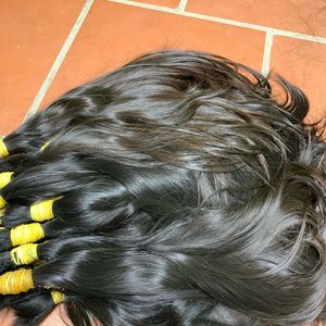 High Quality 100% Raw Human Hair <strong>Bundles</strong> Silky Straight Tran <strong>Model</strong> 1kg Bulk From Vietnamese No Tangle Extensions - Product Image 2