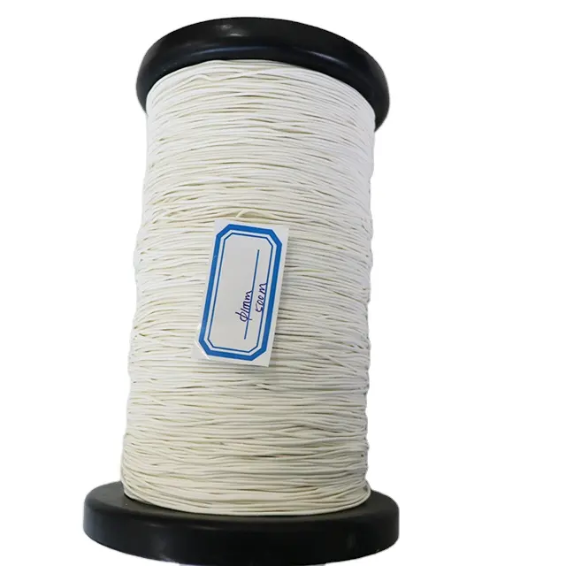 Cordón de espuma de silicona para sellado, espaciador de espuma de silicona resistente al agua, color blanco, diámetro de 1,0mm