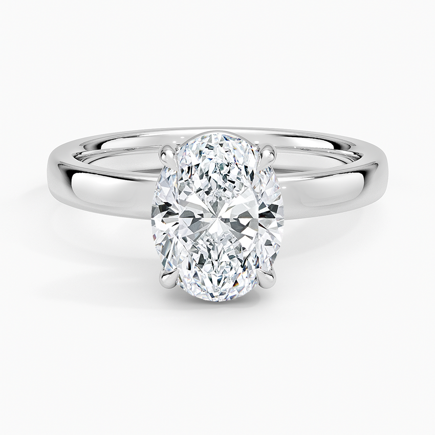White Gold Plated