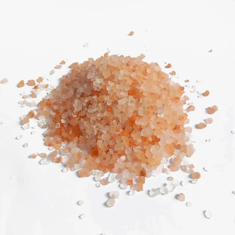 Sal comestível hálã 100% natural grau alimentício, sal rosa comestível em pedra 2-5mm iso, sal de mesa certificado iso para cozinhar