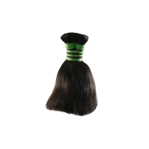 Chất lượng cao 8 inch tóc người Ấn Độ-Cao cấp, thẳng màu đen, tự nhiên đền thờ có nguồn gốc tóc trinh nữ, lớp biểu bì phù hợp bundl - Product Image 1