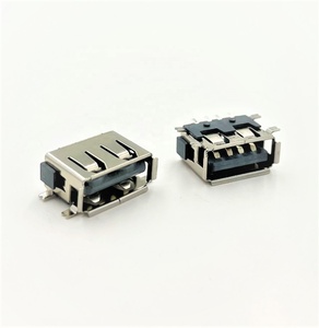 In Stock Factory Origin USB Type a Female <strong>Socket</strong> <strong>2.0</strong> 3.0 90 180 Degree Connector SMT DIP USB <strong>2.0</strong> 4 PIN - Product Image 2