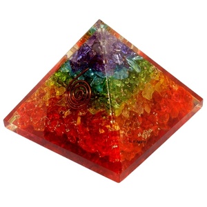 Orgonite天然ラピスラズリ結晶エネルギーピラミッド卸売ラピスラズリピラミッドN H瑪瑙から購入 - Product Image 1