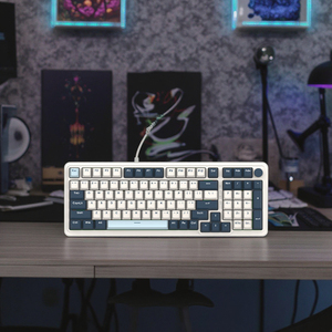 Redragon KS99 Three-Mode (Wired/Wireless/BT) Customized Full-Key Hot-Plug Gasket <strong>Structure</strong> Mechanical <strong>Keyboard</strong> Laptop - Product Image 5