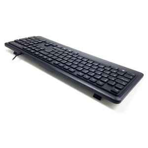 Teclado USB ergonómico Chocolate Keycap Nuevo diseño de perfil bajo con tecla AI para Windows PC Membrana Estilo de operación