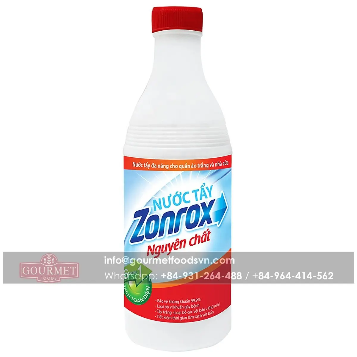 سائل تنظيف طبيعي Zonrox 500 مللي/قماش مبيض/سائل منظف بسعر الجملة