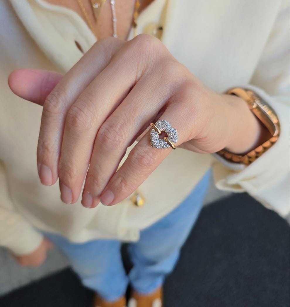 Oro macizo de 14K