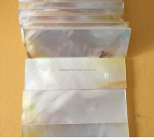 <strong>Export</strong> Raw Mother of Pearl Shells Material Rectangle Whitelip Mother of Pearl Shell Blanks <strong>Inlay</strong> by United Trade World - Product Image 2