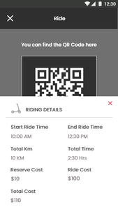 App per il noleggio di Scooter intelligenti con sblocco GPS in tempo reale nella piattaforma di condivisione di biciclette a prezzi accessibili di Parigi con sblocco istantaneo a Toronto - Product Image 3