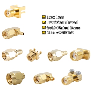 OEM ODM Custom cavo assemblaggi produttore con per SMA connettore basso VSWR per microonde per strumenti di prova e amplificatore RF