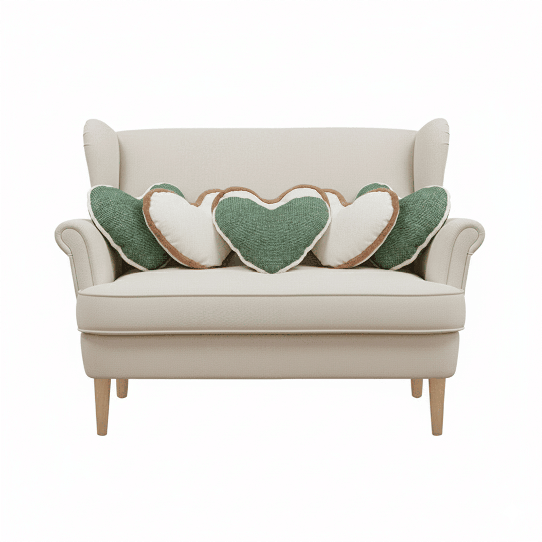 สีเขียวและสีขาว