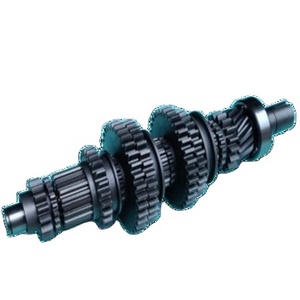 高品质大型定制锻造铸造齿轮轴，重型齿轮非标准直齿轮型 - Product Image 1