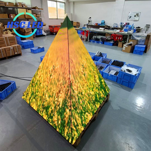 定制尺寸PH6 P6三角led显示屏全彩屏led室内室外led显示屏价格 - Product Image 1