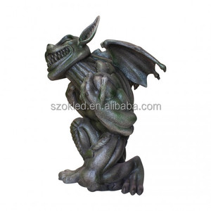 Gargoyle 1 fareler Scary korkunç fındıkkıran siyah perili kemer cadı kemer dev kabak korkuluk mutlu kule kötü - Product Image 3